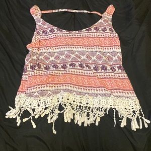 bohemian tank top